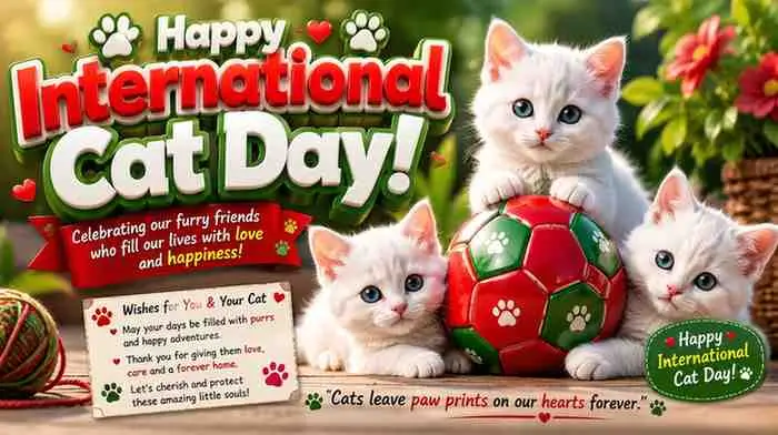 International Cat Day Wishes