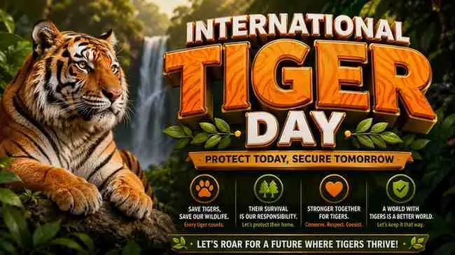 Motivational International Tiger Day Messages