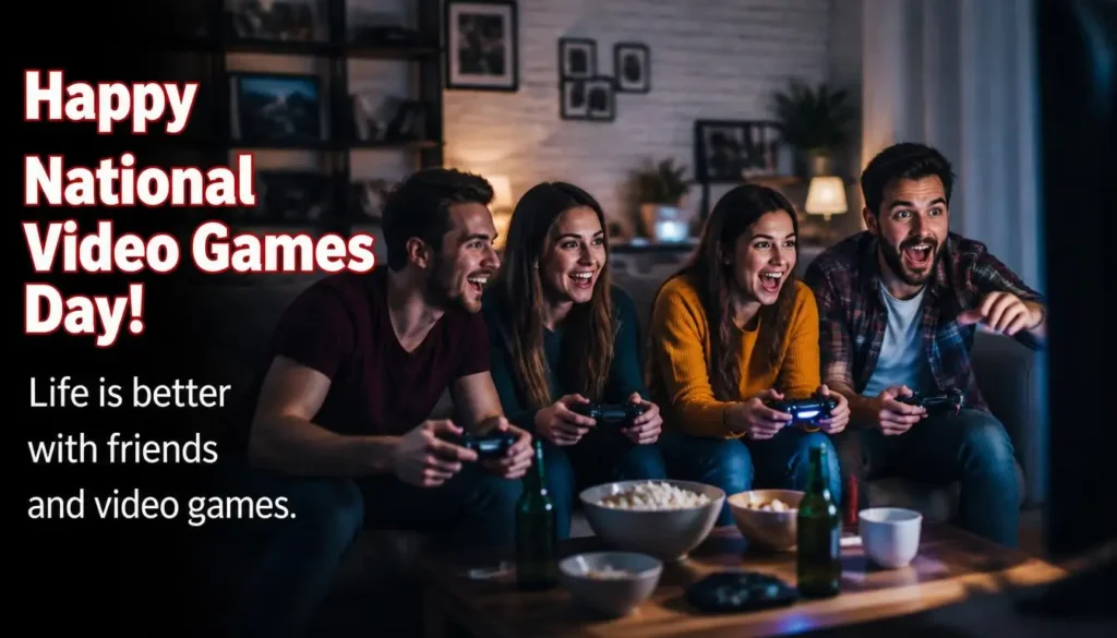 National Video Games Day Wishes for Friends