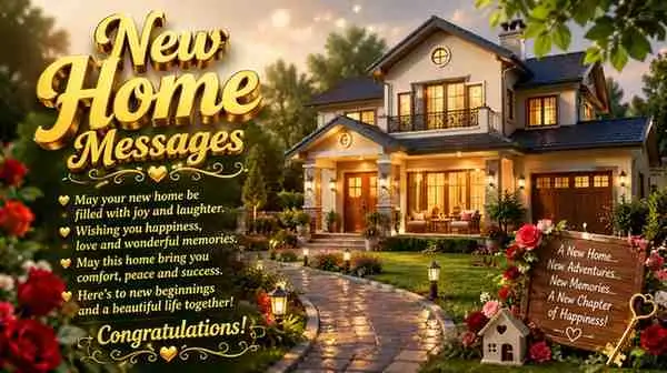 New Home Messages