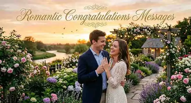 Romantic Congratulations Messages