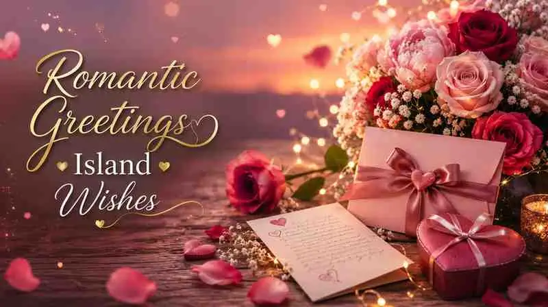Romantic Greetings Island Wishes