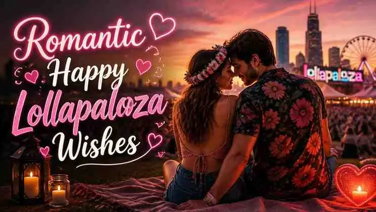 Romantic Happy Lollapalooza Wishes
