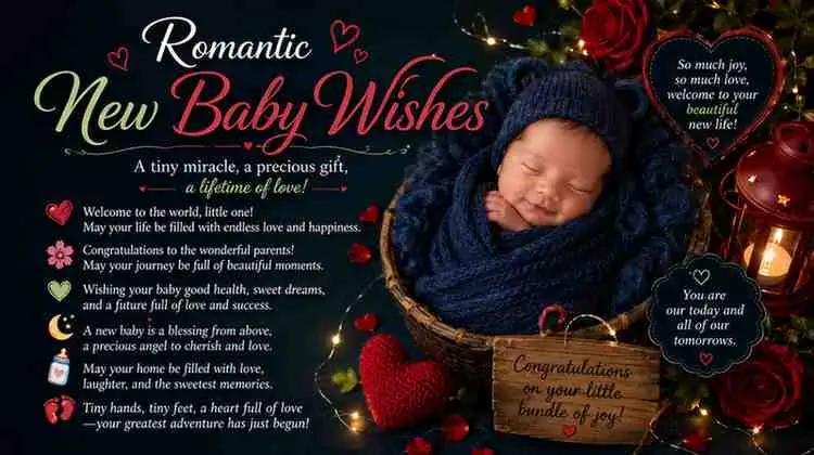 Romantic New Baby Wishes