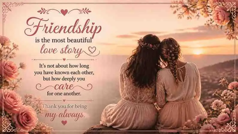 Romantic-Style Friendship Quotes