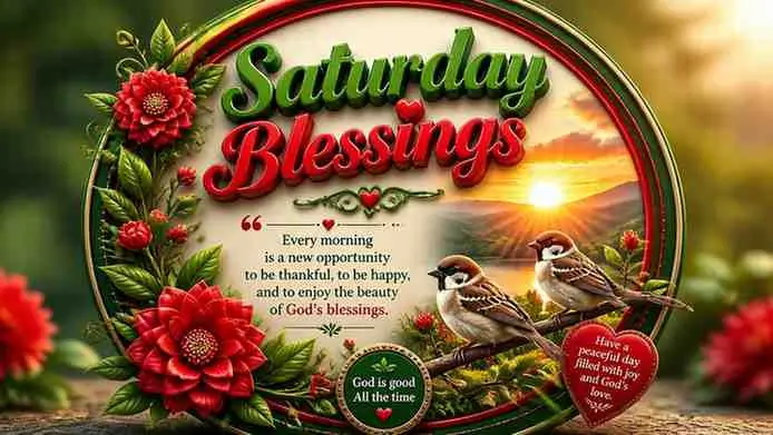 Saturday blessings
