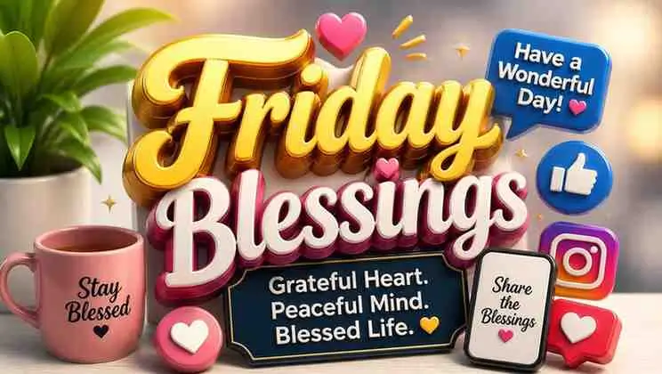 Short Friday Blessings for Social Media