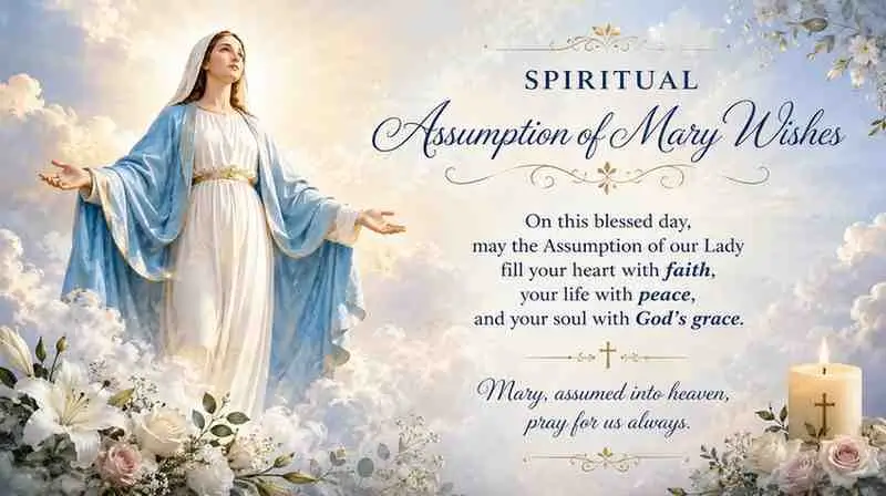Spiritual Assumption of Mary Wishes