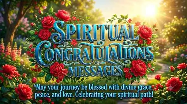 Spiritual Congratulations Messages