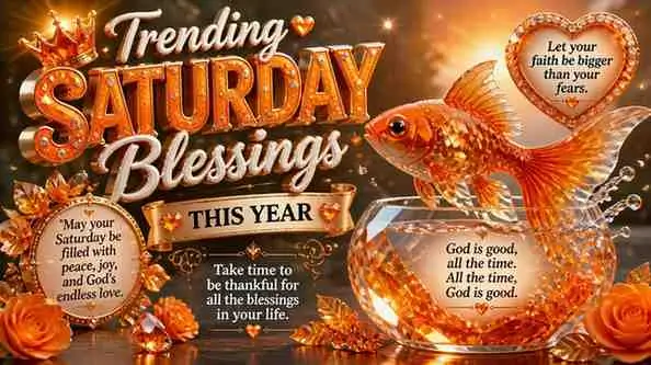 Trending Saturday Blessings This Year