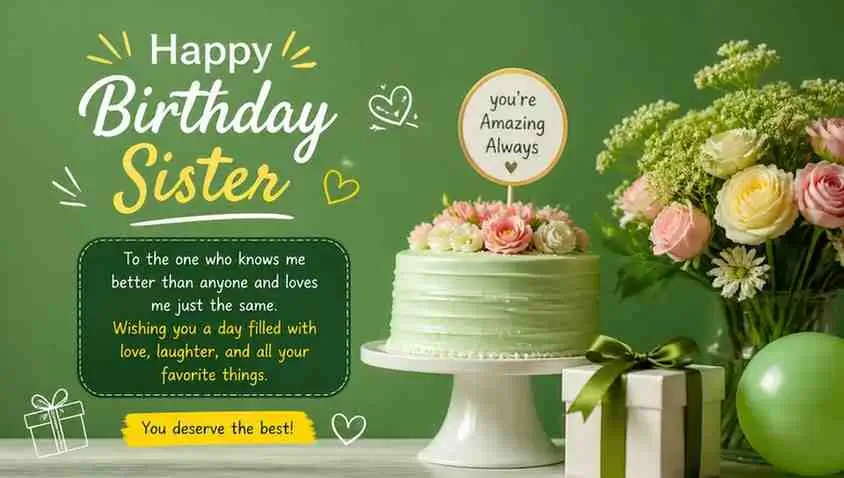  Unique Birthday Wishes for Sister