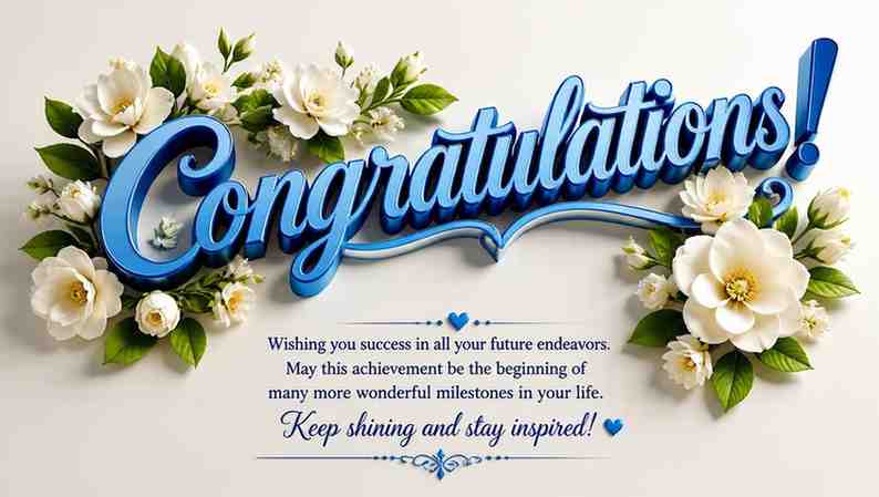 Unique Congratulations Messages