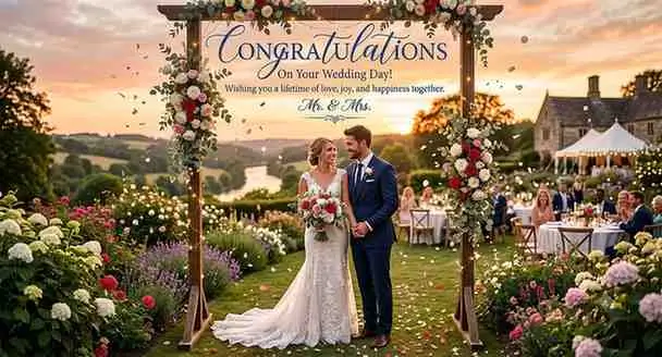 Wedding Congratulations Messages