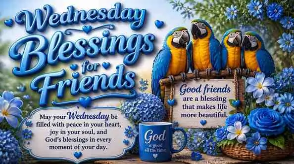 Wednesday Blessings for Friends