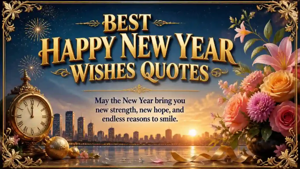 Best Happy New Year Wishes Quotes
