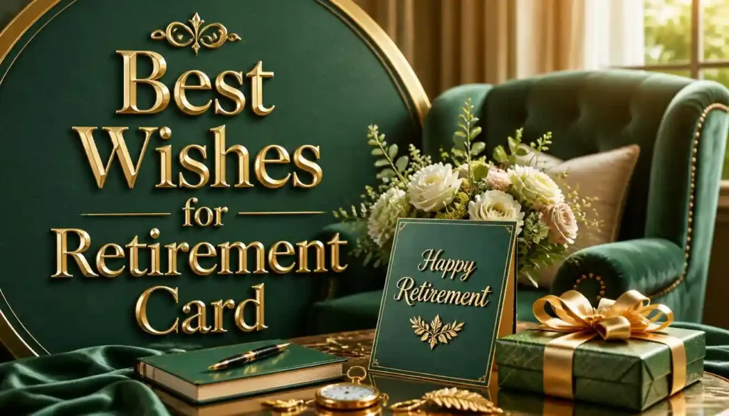 Best Wishes for Retirement Card