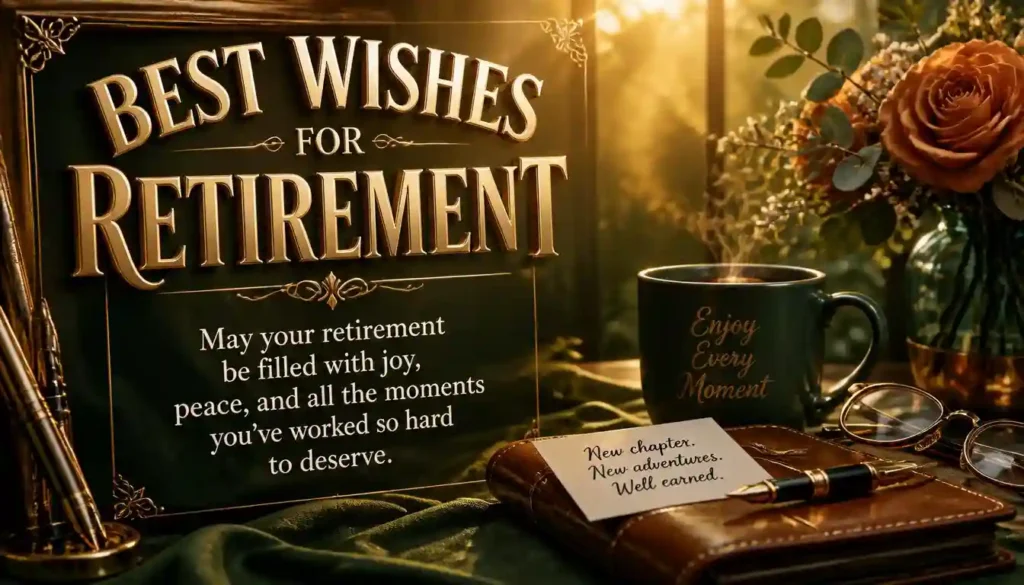 Best wishes for retirement message
