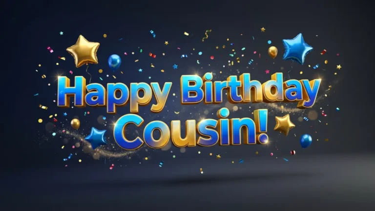 birthday wishes cousin