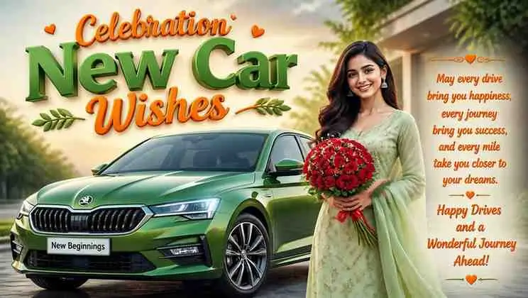 Celebration New Car Wishes