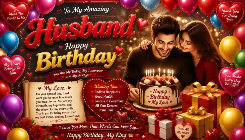 Deeply Romantic Birthday Messages for Husband