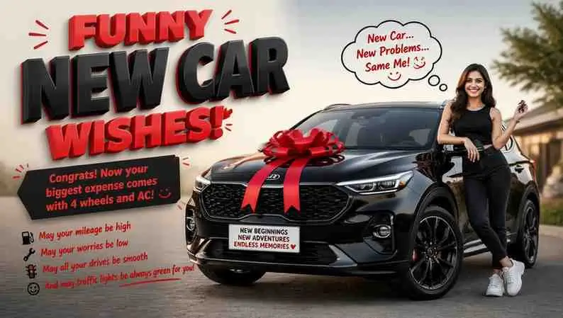 Funny New Car Wishes