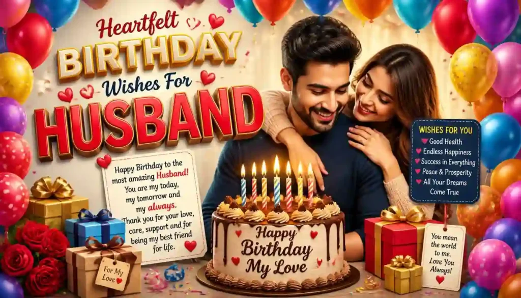 Heartfelt Birthday Wishes for Husband