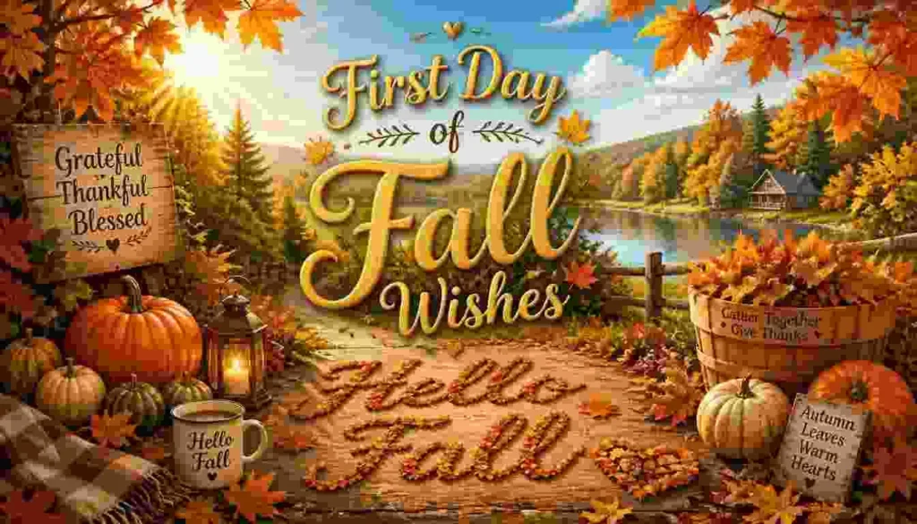 Heartfelt First Day of Fall Wishes
