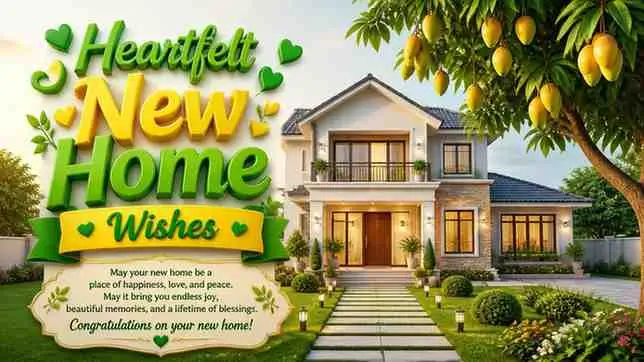 Heartfelt New Home Wishes