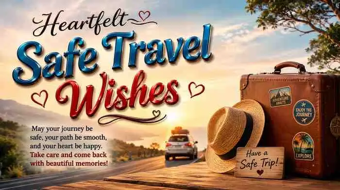 Heartfelt Safe Travel Wishes