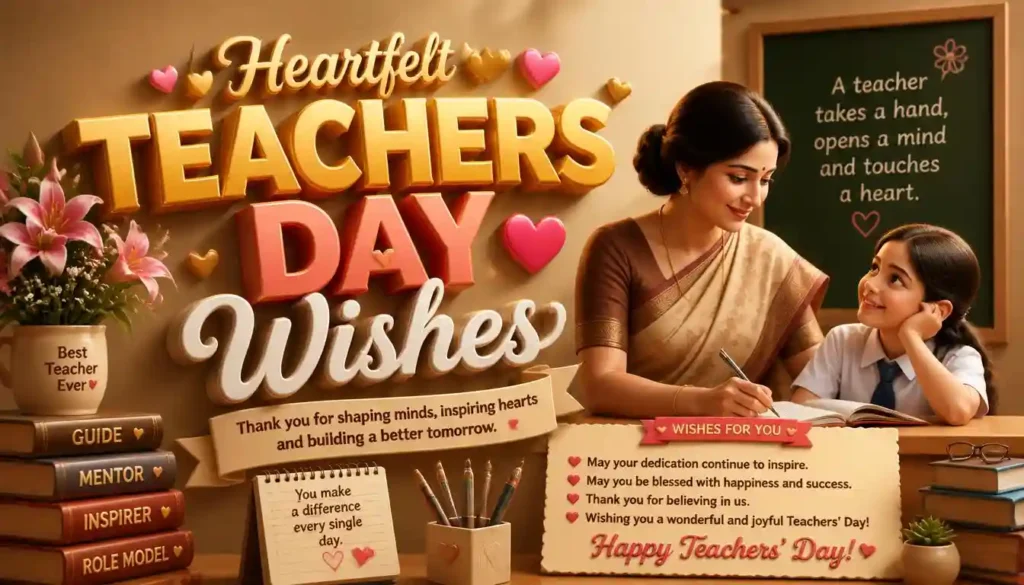 Heartfelt Teachers Day Wishes