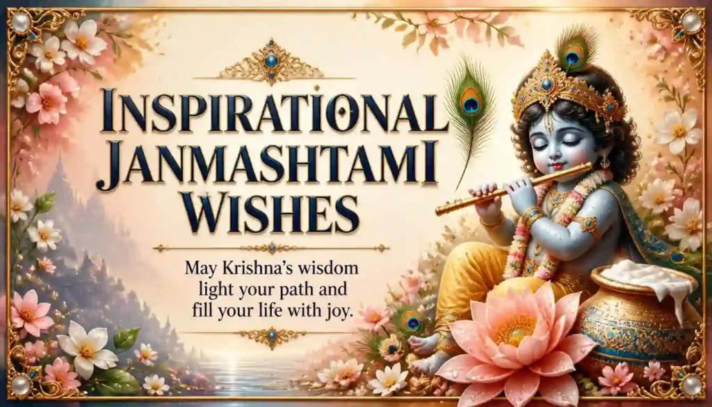 Inspirational Janmashtami Wishes