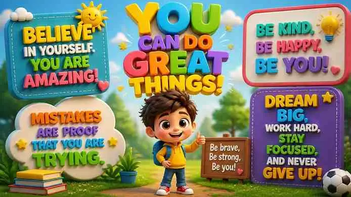 Inspirational Quotes for Kids