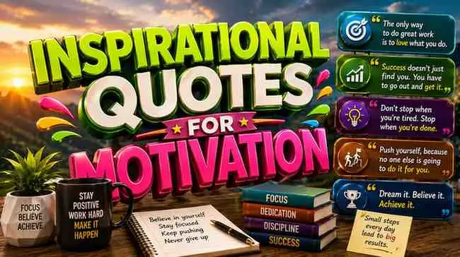 Inspirational Quotes for Motivation