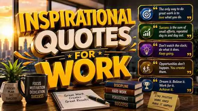 Inspirational Quotes for Work