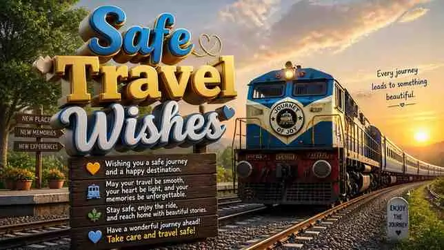 Inspirational Safe Travel Wishes