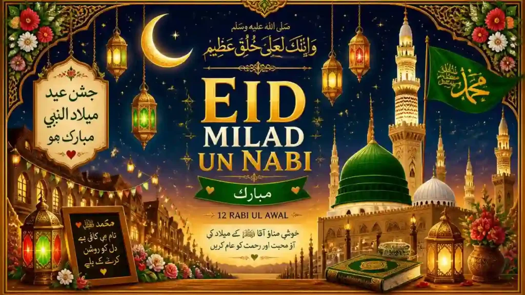 Lighthearted & Cheerful Eid Milad un Nabi Wishes