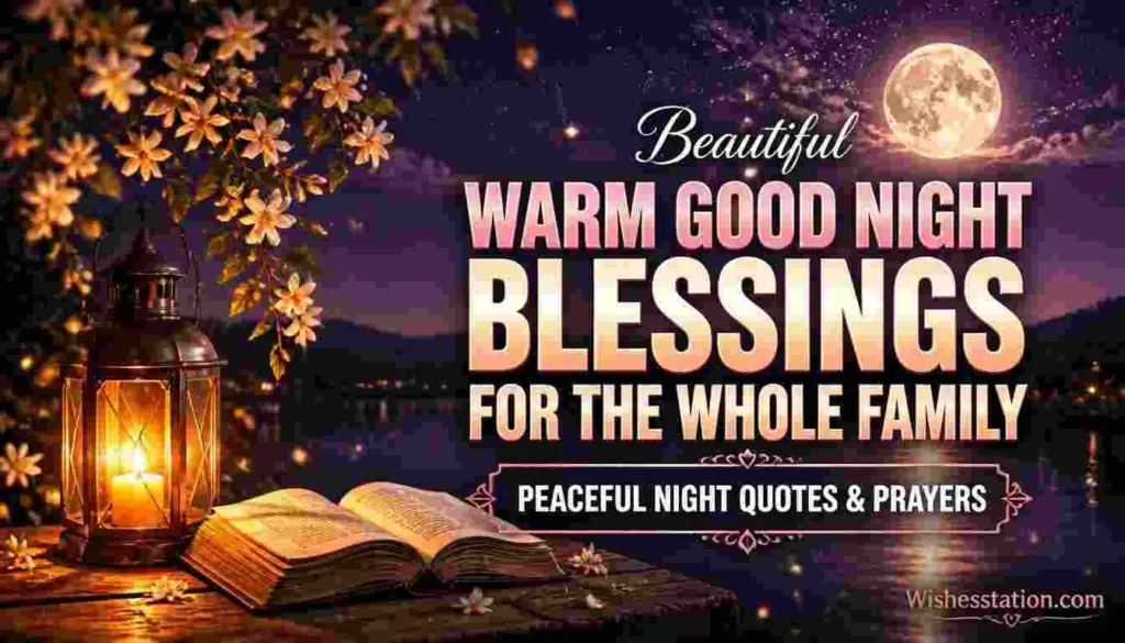 Warm Good Night Blessings for the Whole Family