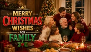 merry christmas wishes for family