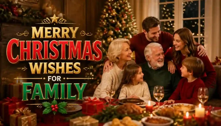 merry christmas wishes for family
