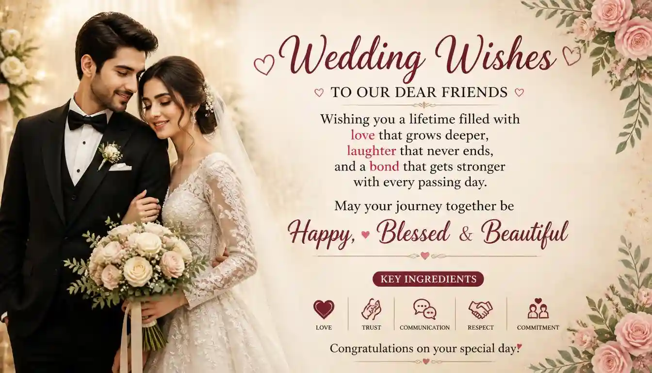 Wedding Wishes to Friend